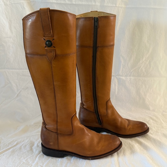FRYE Women's Jayden Button Tall  Riding Boot - Size 8 - Picture 1 of 12